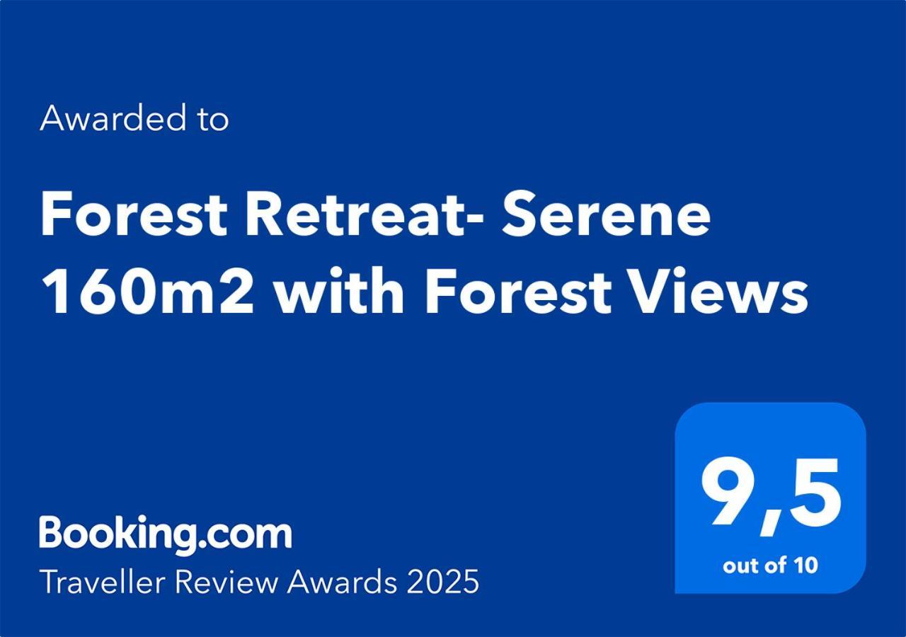 Forest Retreat- Serene 160M2 With Forest Views Wermelskirchen Exterior photo